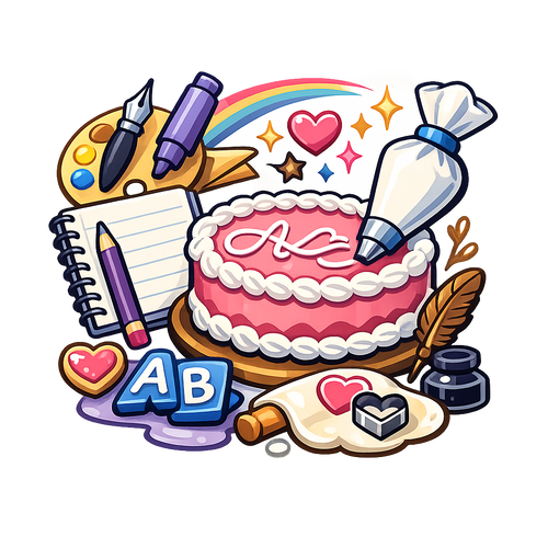 Lettering & Writing on Cakes Guide