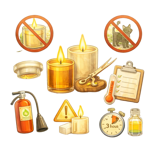 Safety & Best Practices for Candle Makers